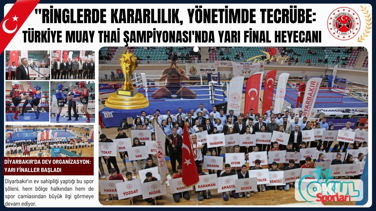 Türkiye Muay Thai Şampiyonası'nda Yarı Final Heyecanı