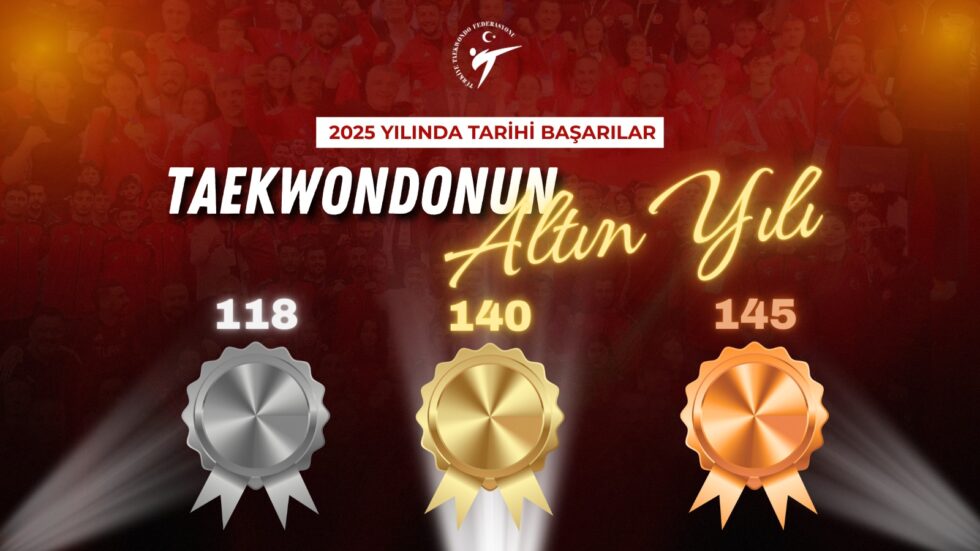 Türk Taekwondosunun Altın Yılı: 2025'te Tarihi Rekor ve 403 Madalya