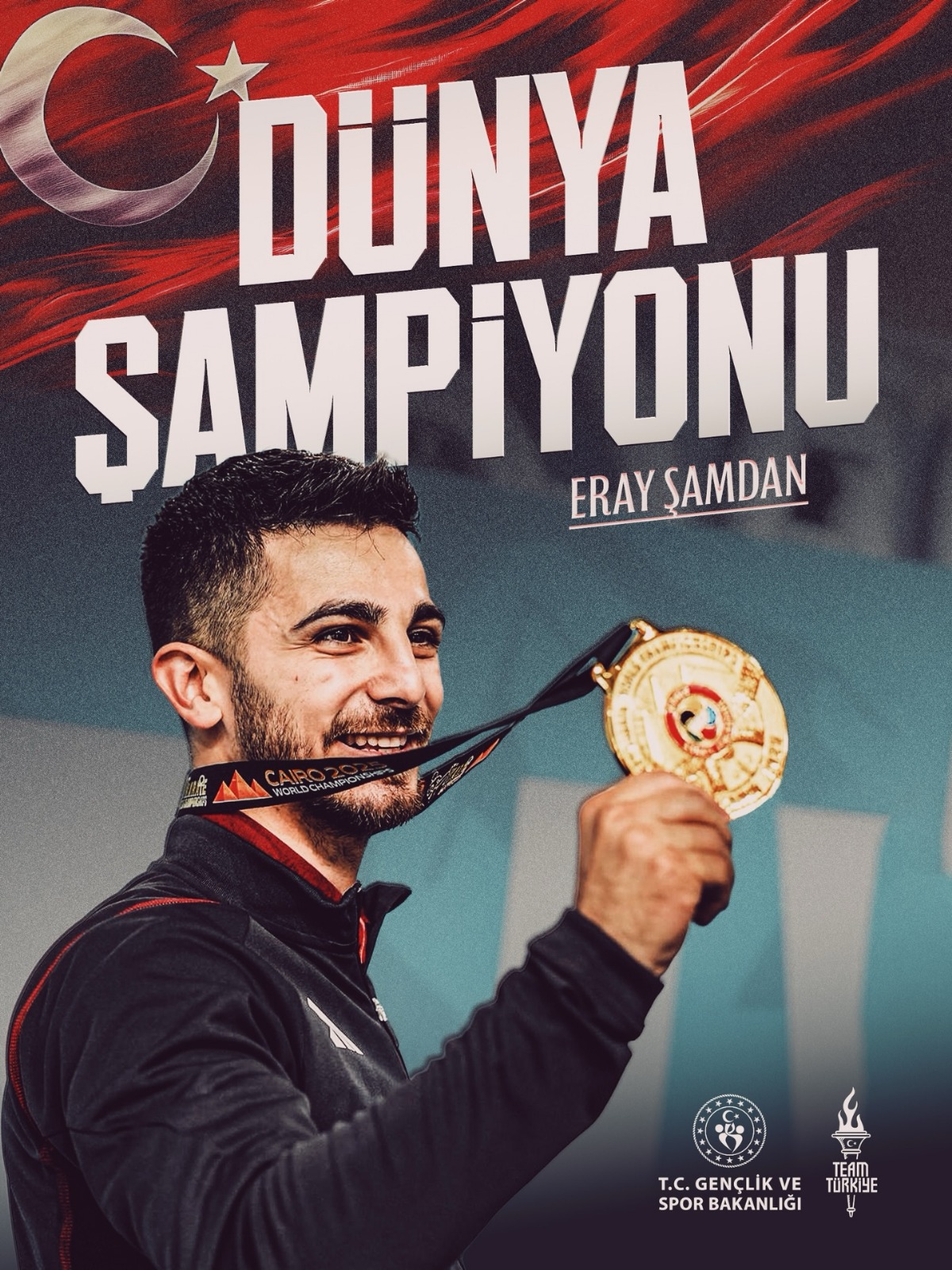 🇹🇷 Mısır'da İstiklal Marşımız Yankılandı: Eray Şamdan Dünya Şampiyonu!