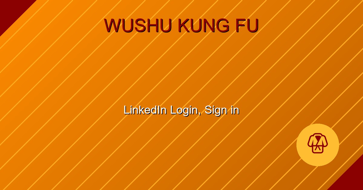 LinkedIn Login, Sign in