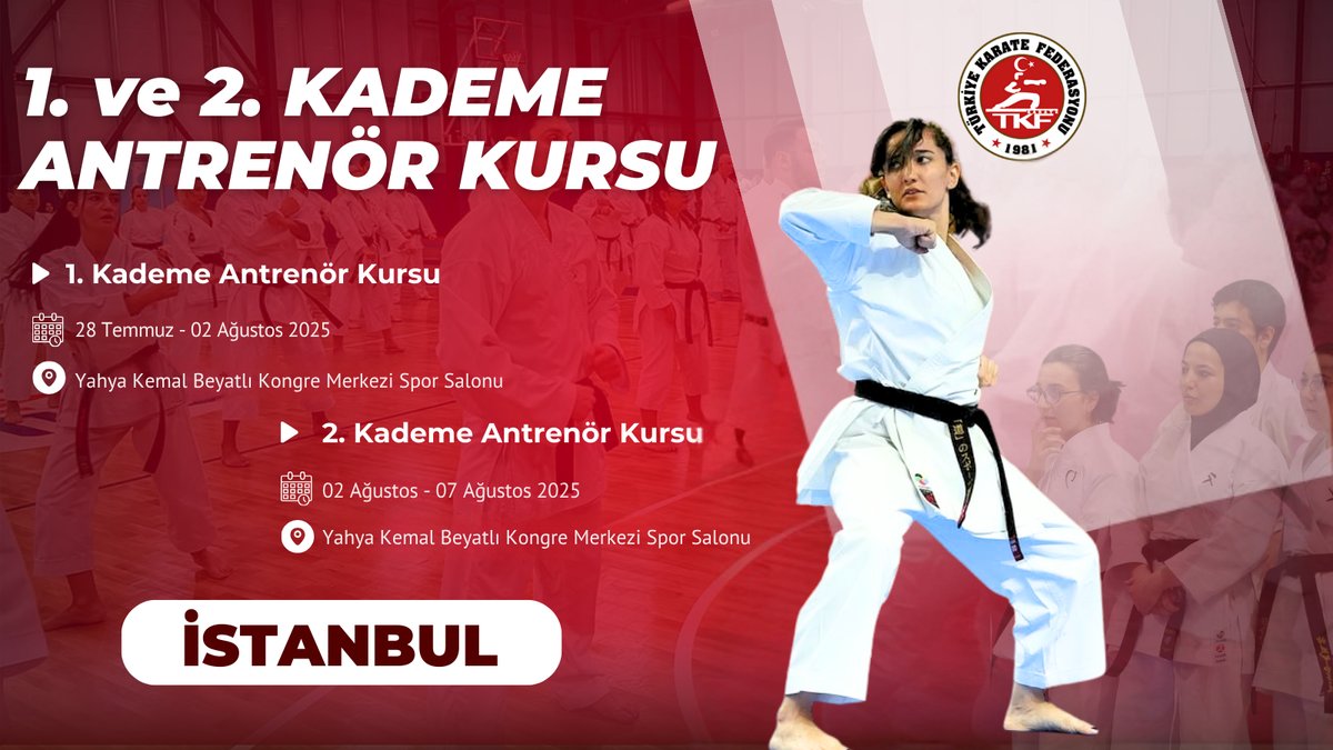1. ve 2. KADEME ANTRENÖR KURSU