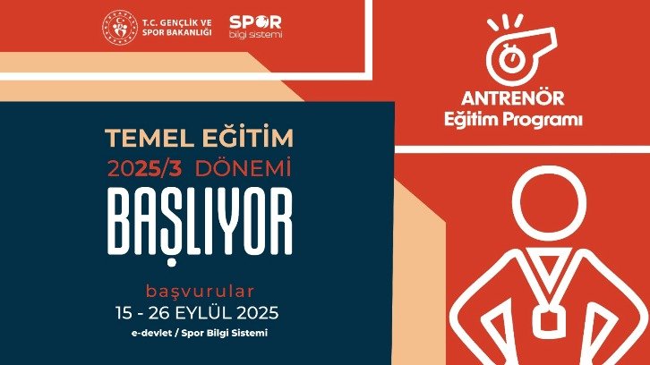 2025/3 TEMEL EĞİTİM SINAV BAŞVURULARI BAŞLIYOR