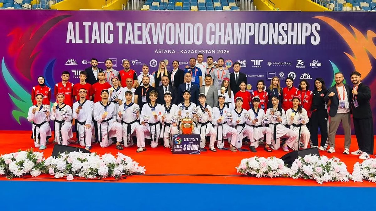 💫Altay Taekwondo Şampiyonası'nda zirvedeyiz!