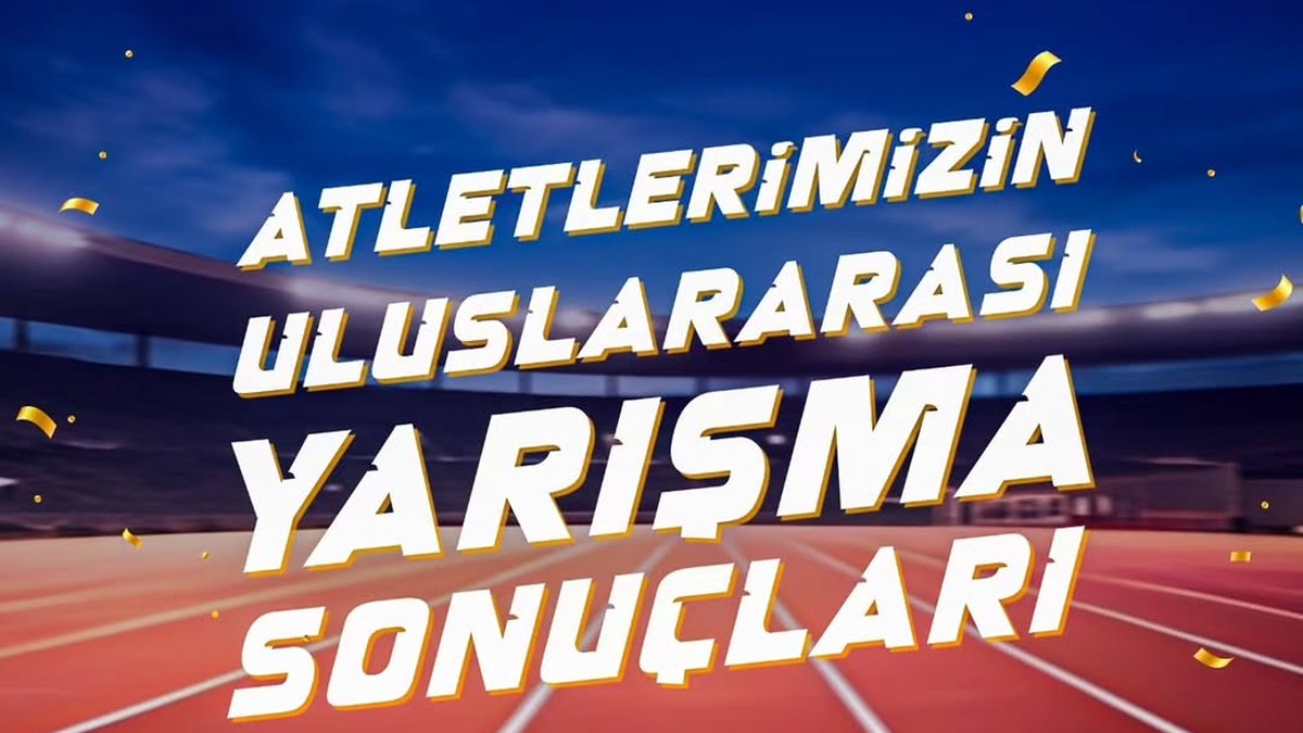 🏃‍♂️🏃‍♀️Atletlerimiz, hafta sonunda uluslararası yarışmalarda mücadele etti.