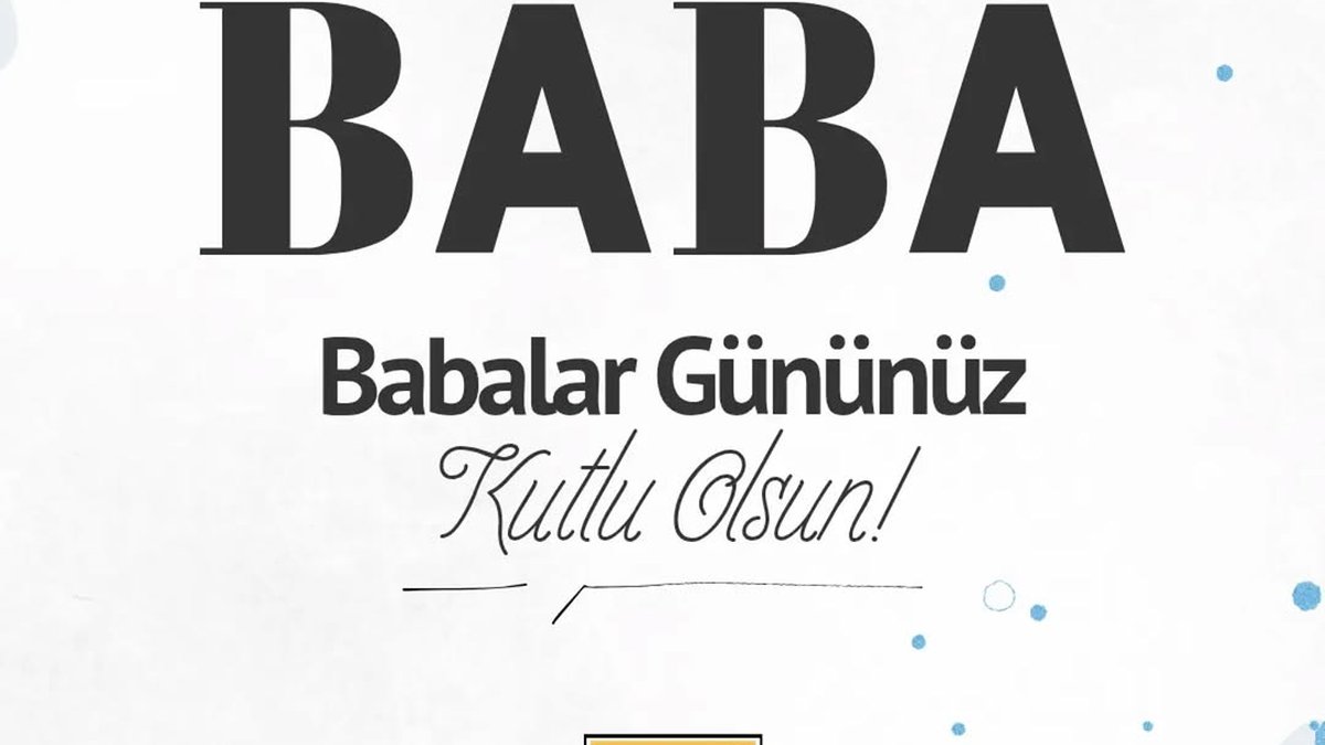 Sevginin ve güvenin ilk kahramanları babalarımızın Babalar Günü'nü kutlar, ahirete intikal etmiş büt...