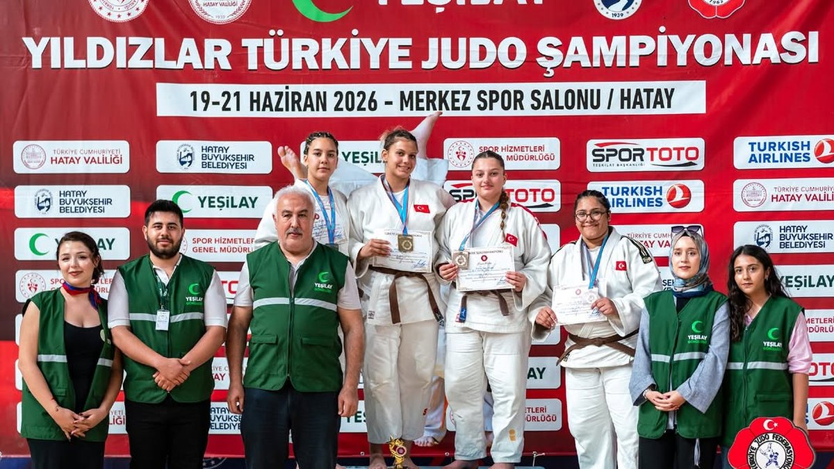 YEŞİLAY YILDIZLAR TÜRKİYE JUDO ŞAMPİYONASI SONA ERDİ