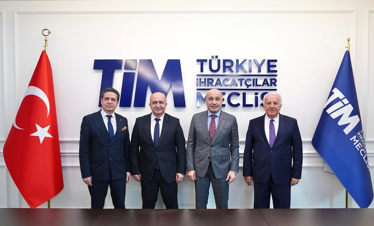 TÜRKİYE İHRACATÇILAR MECLİSİ BAŞKANLIĞINA ZİYARET